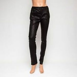 Nicole Miller leopard print pants (size 12)